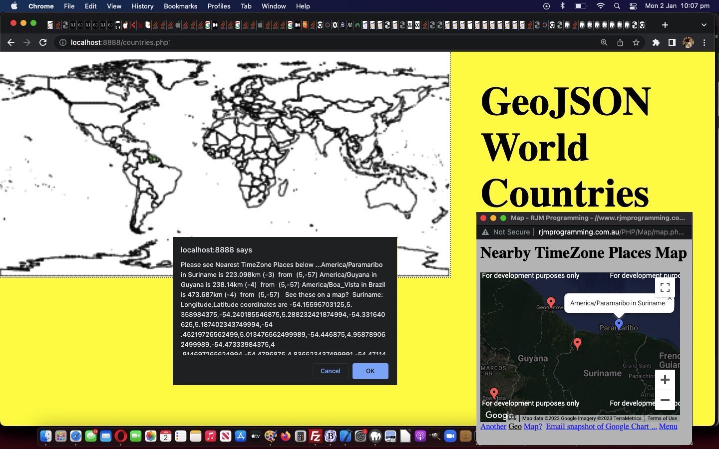 GeoJson World Countries Tutorial
