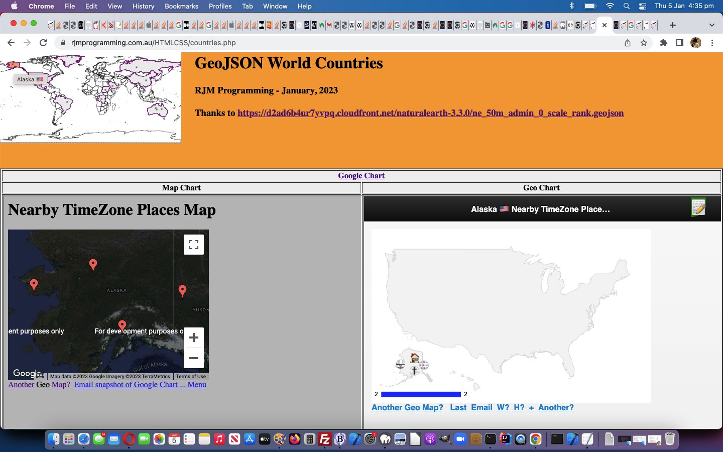 GeoJson World Countries SVG Overlay Colour Infill Tutorial