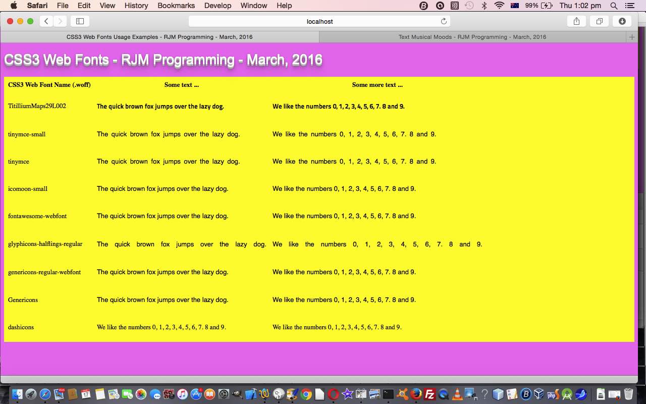 CSS3 Web Fonts Primer Tutorial