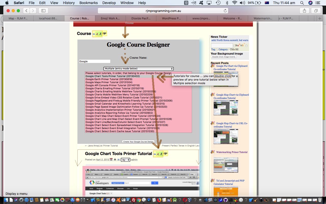 Wordpress Blog Course Design Double Click Tutorial