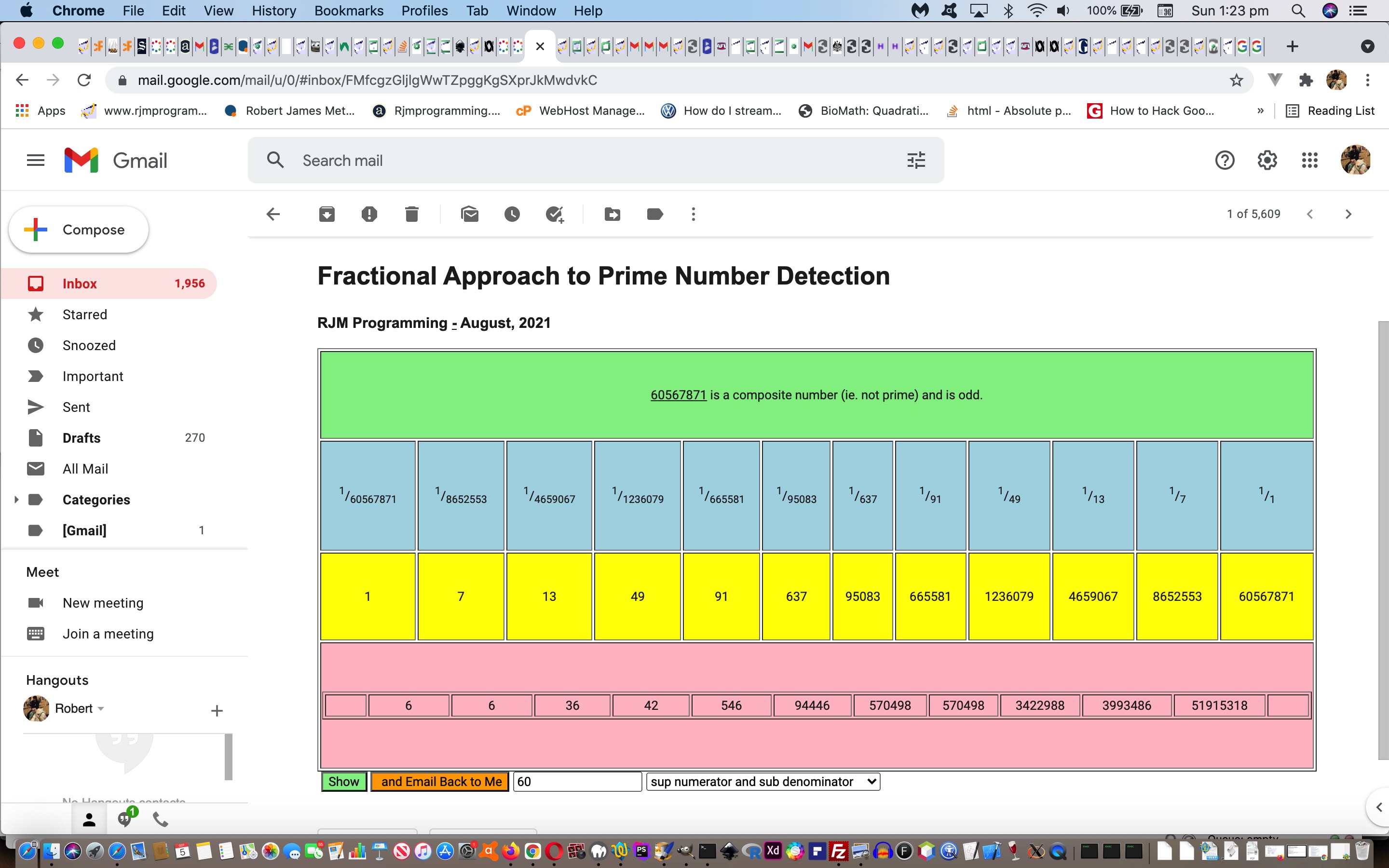 Prime Numbers Fractional Sharing Tutorial