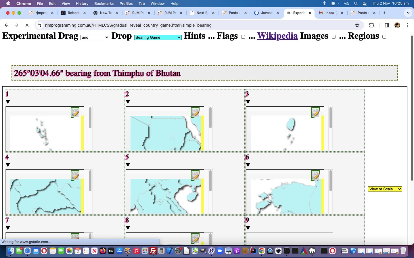 Javascript Lazy Evaluation Crow Fly Game Tutorial