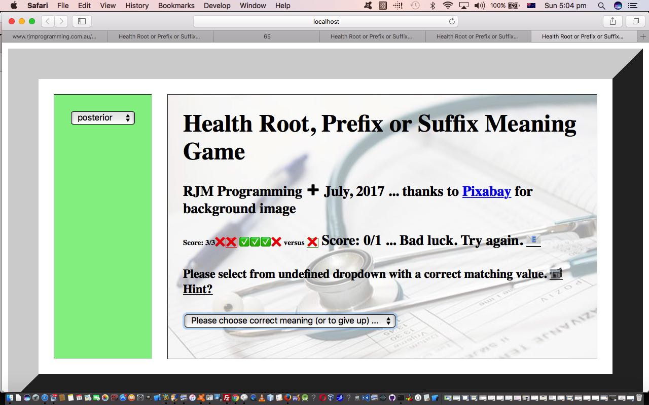 Medical Roots and Prefixes and Suffixes Sharing Tutorial