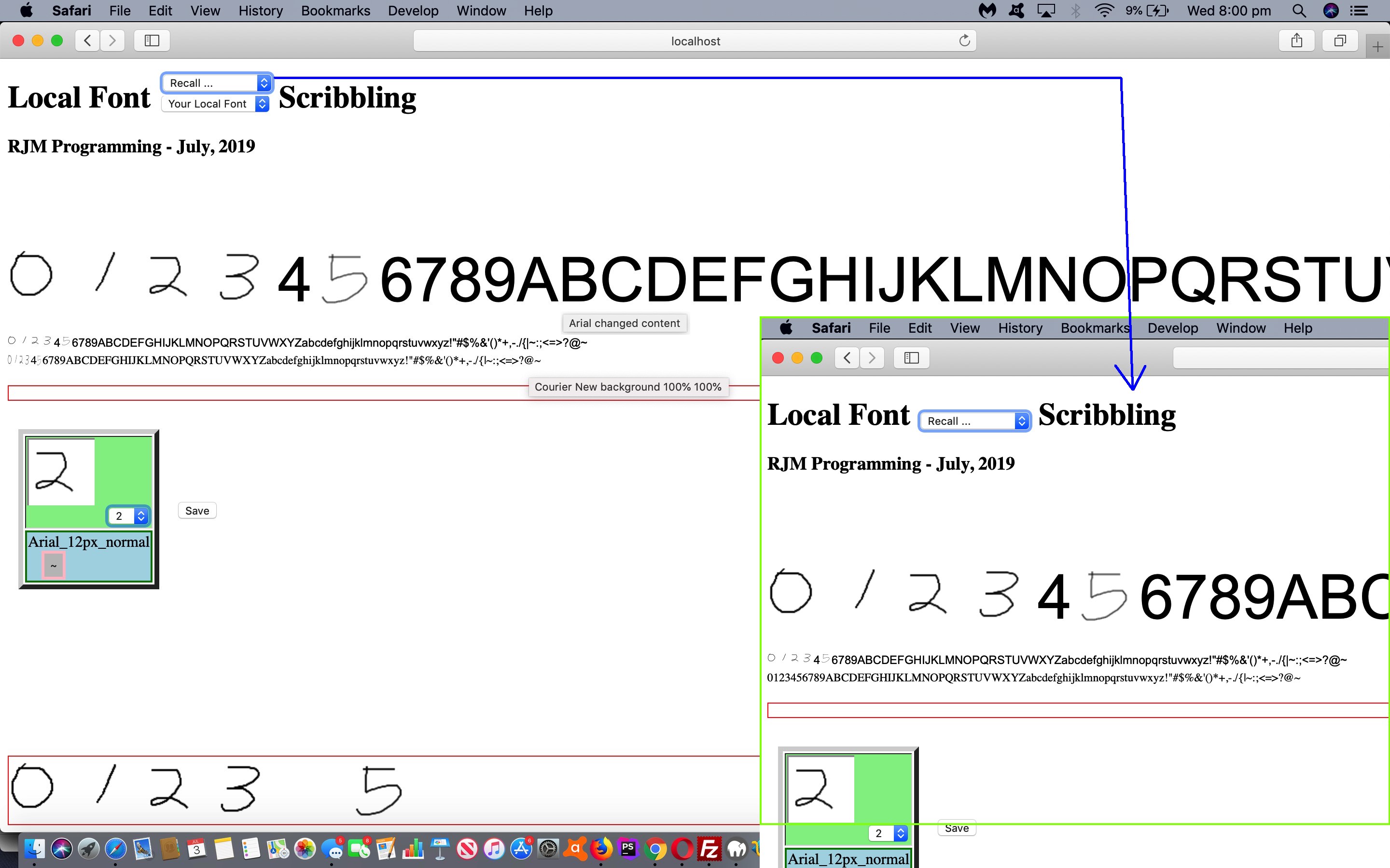 Local Fonts Revisited Application Tutorial