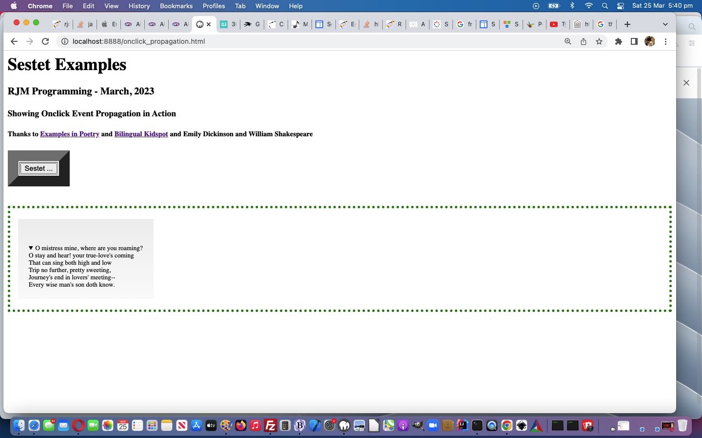 Onclick Event Propagation Primer Tutorial