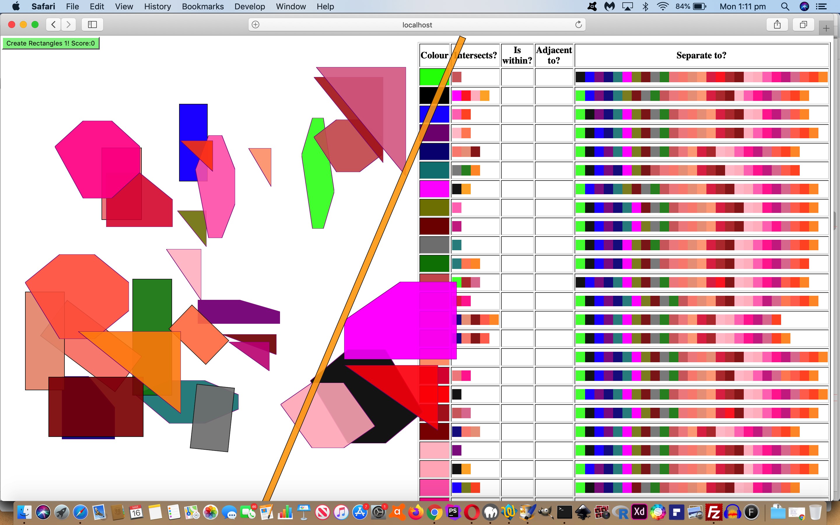 Javascript Rotated Rectangle Analyze Tutorial