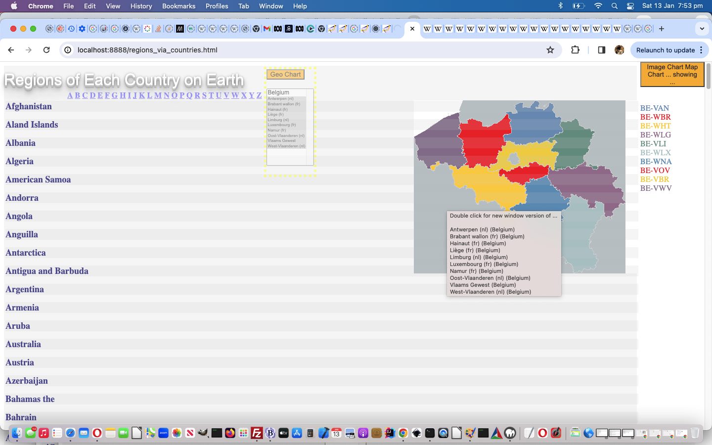 Region Picker Hashtag Navigation Tutorial