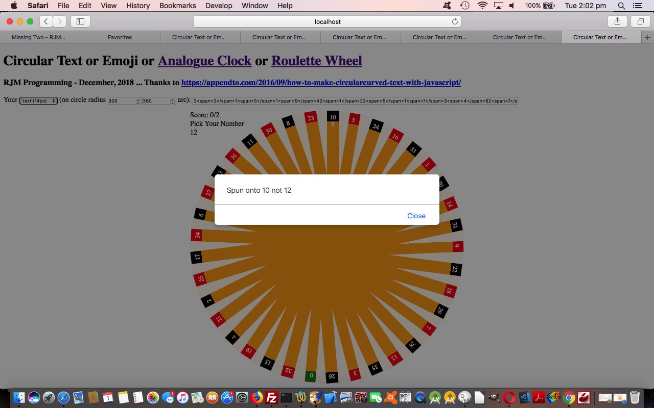 Circular Text or Emoji Roulette Game Tutorial