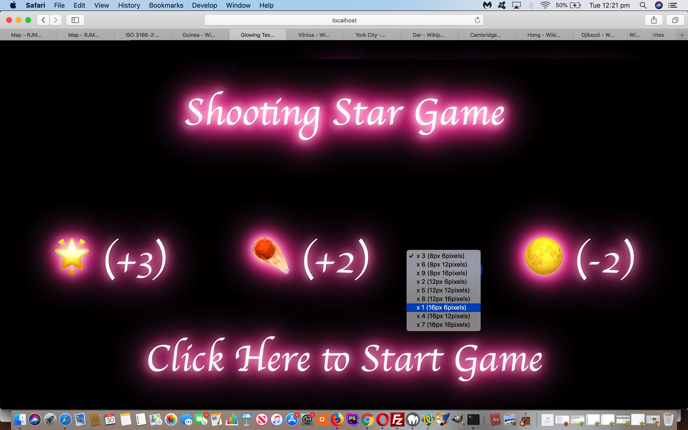 Shooting Star Game Primer Tutorial