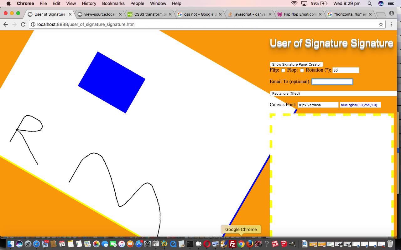 Signature Signature Supervisor Discrete Click and Touch Flip Flop Rotation Tutorial