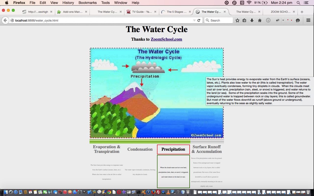 HTML/Javascript Staged Animation Meter Presentation Tutorial