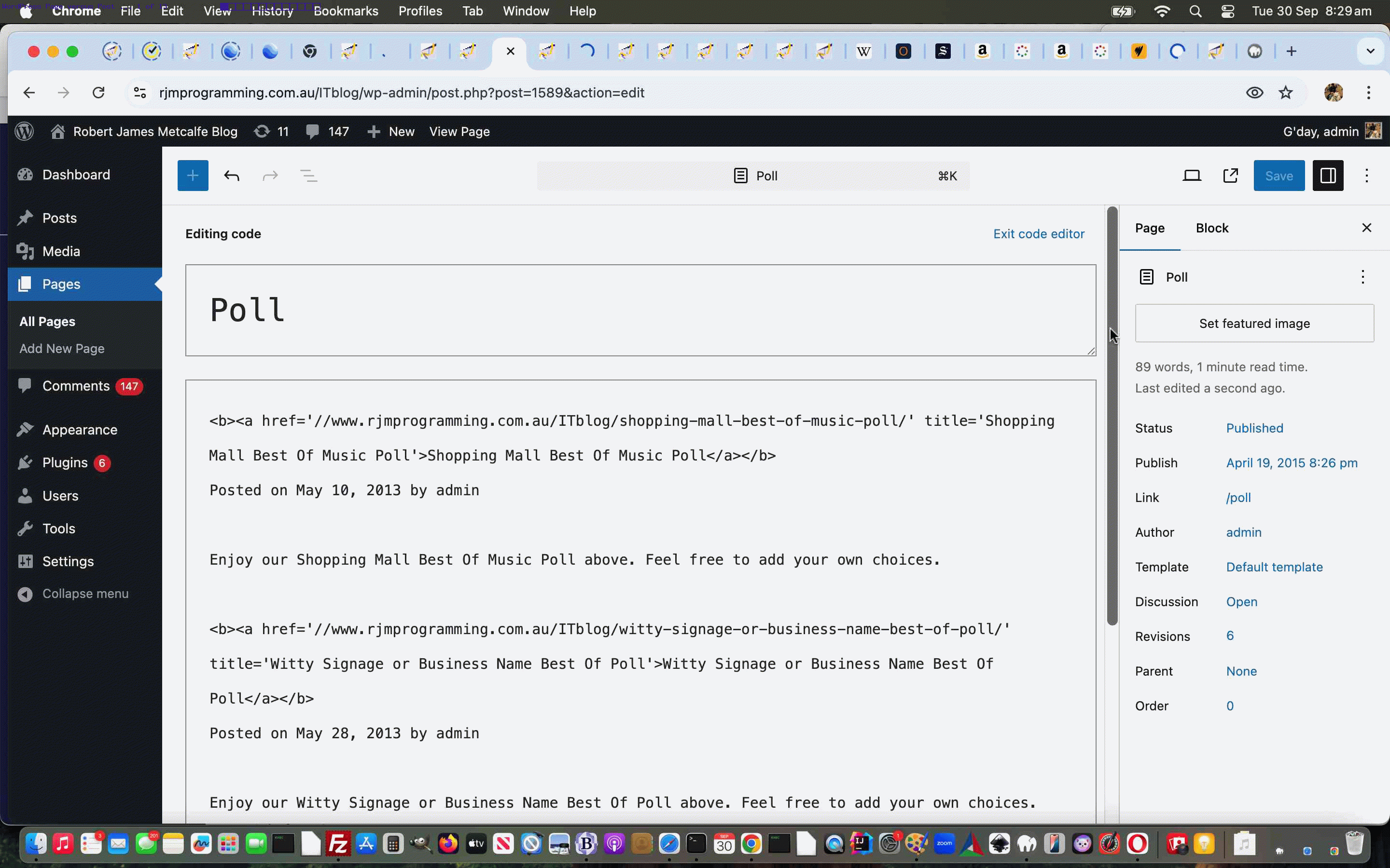 WordPress Blog Page Versus Post Tutorial