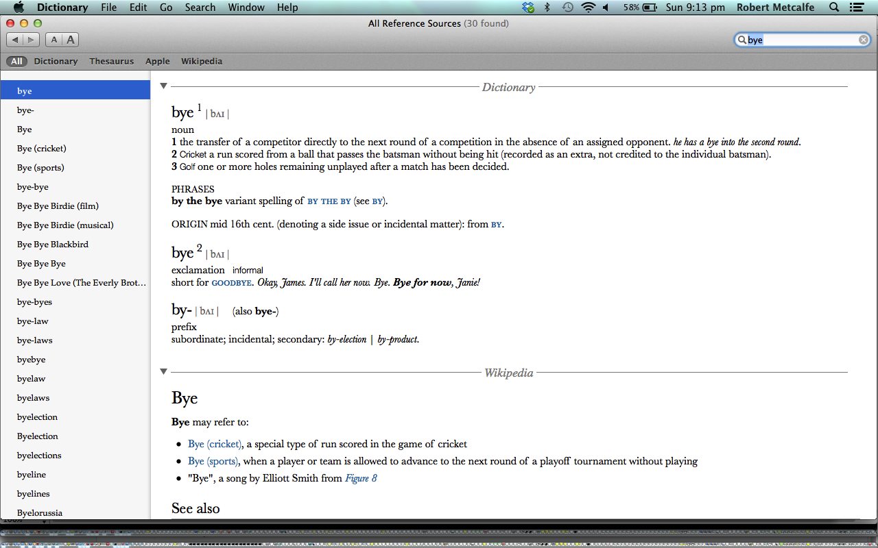 thesarus en Word para Mac