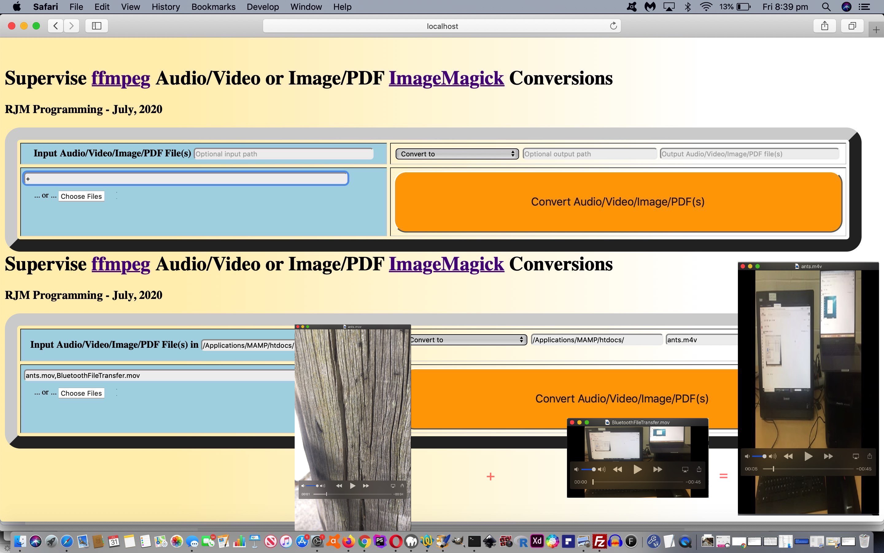 Image/PDF and Audio/Video Supervised Concatenate Tutorial