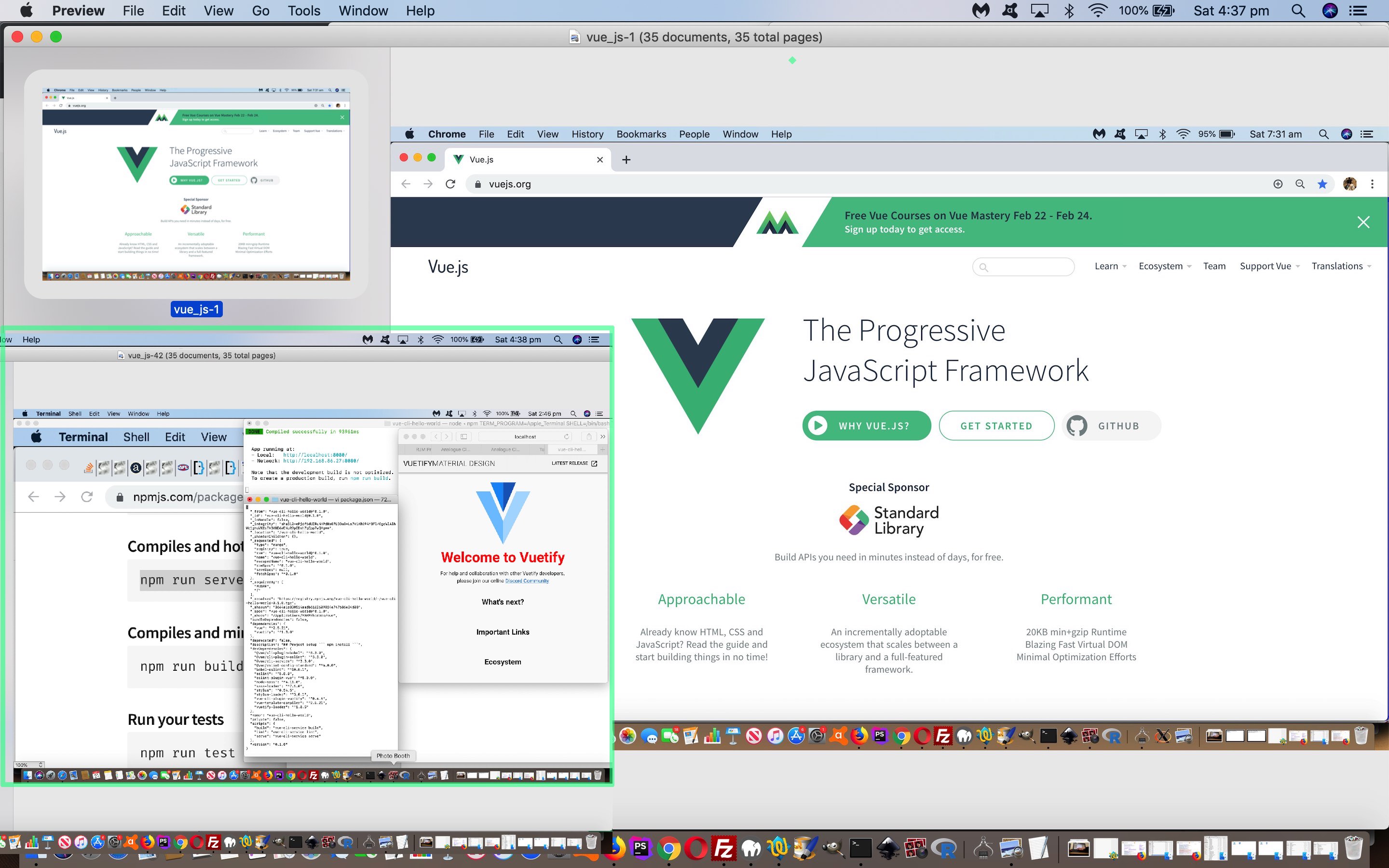 Vue.JS Javascript Framework Primer Tutorial