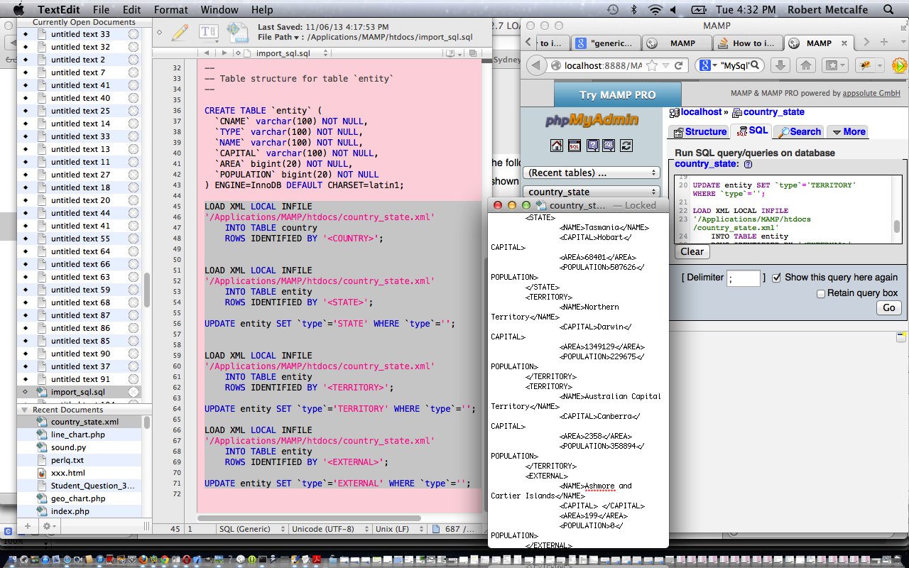 MySql XML Import Primer Tutorial