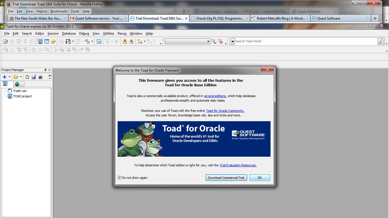 toad for oracle 12.12 freeware crack