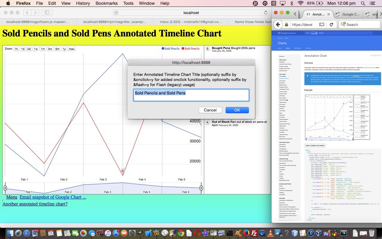 Google Chart Annotated Timeline Flash Legacy Tutorial