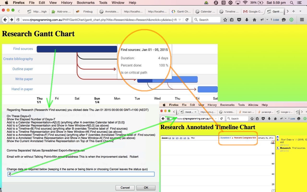Google Chart Annotated Timeline Select Event Tutorial