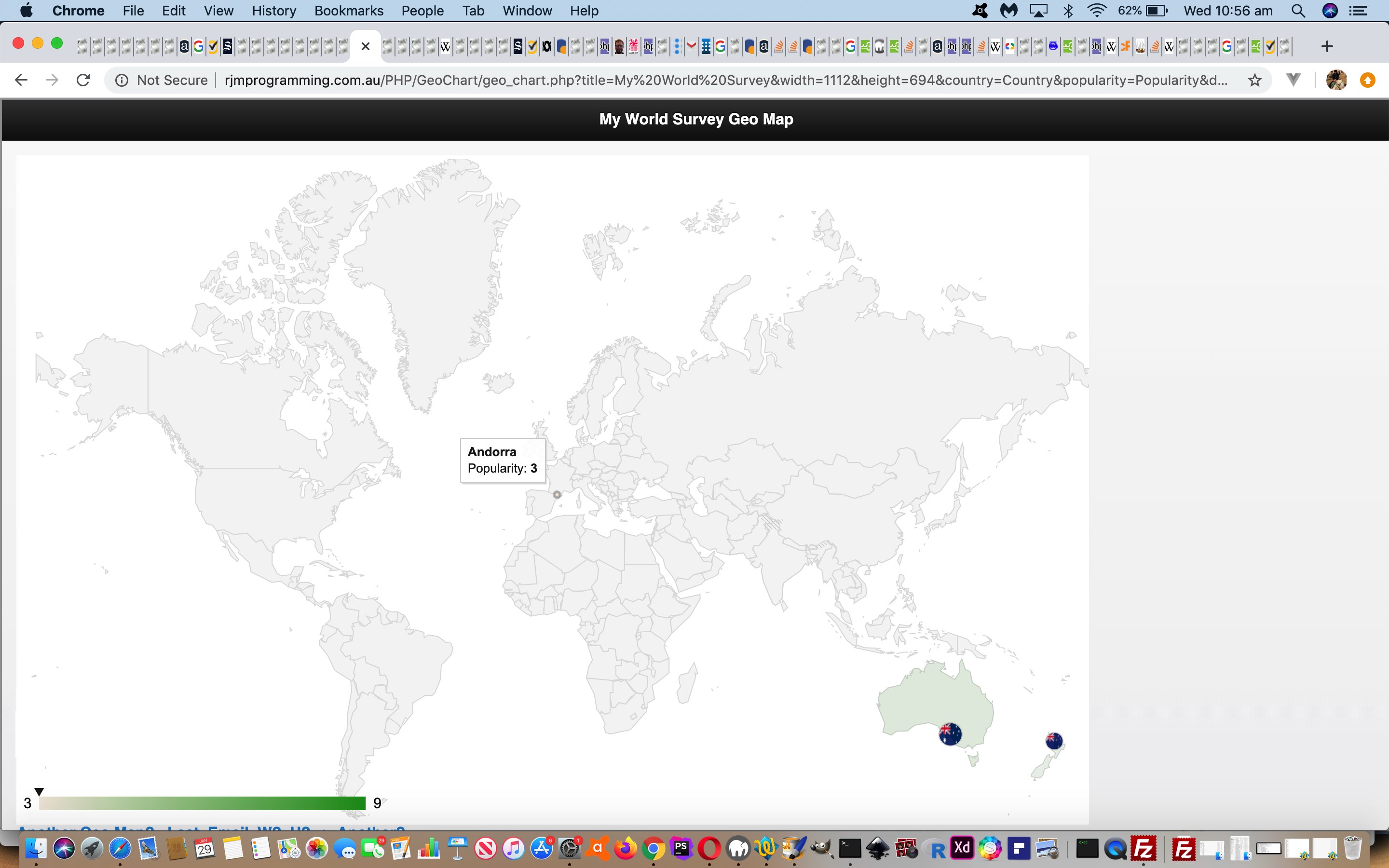 Google Chart Geo Chart Small Countries Overlay Tutorial