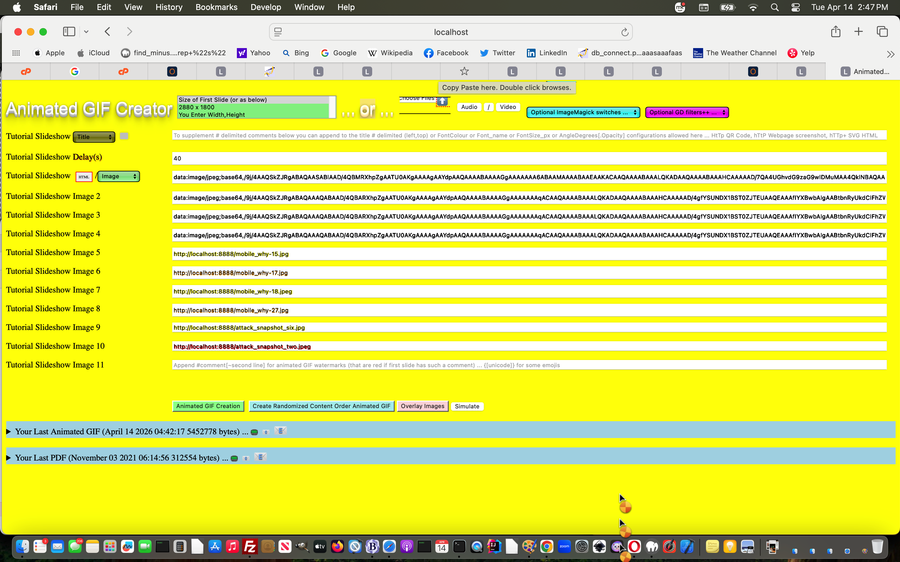 Animated GIF Creator Client Browsing and Pasting Tutorial Animated GIF Creator Client Browsing and Pasting Tutorial