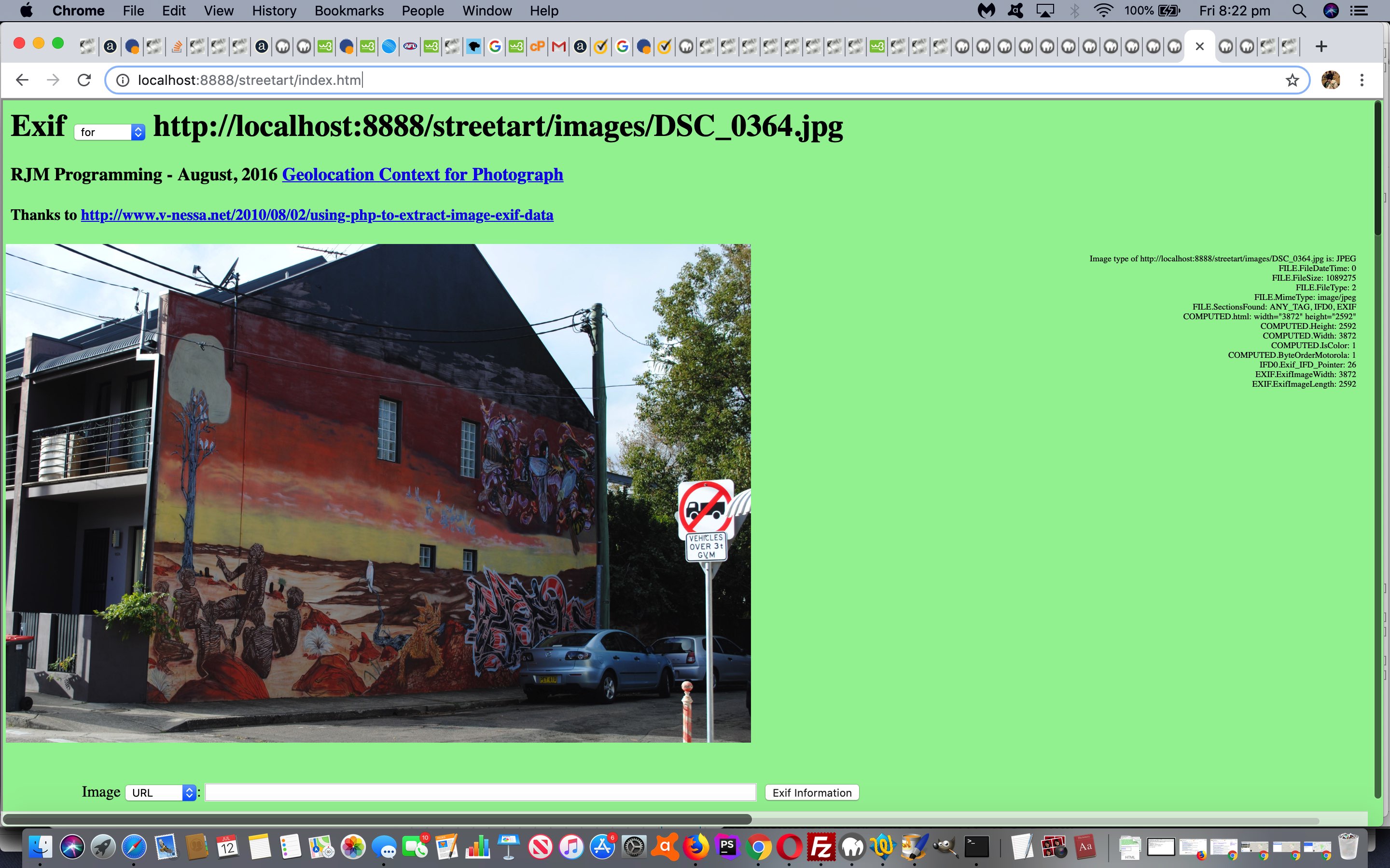 PHP Exif Image Information Revisit Tutorial