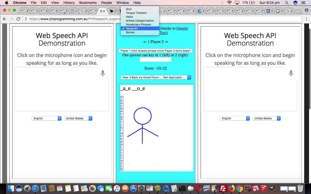 Speech to Text Hangman Game Tutorial