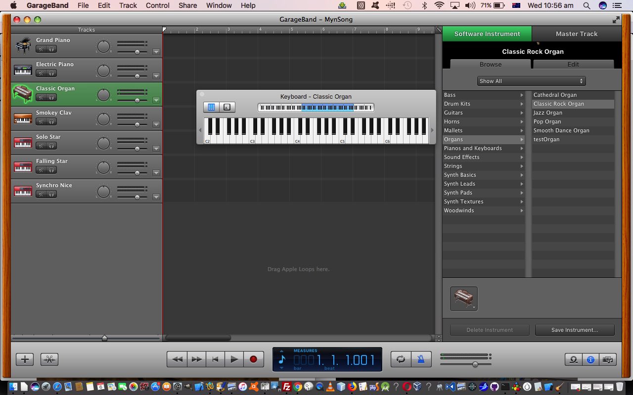 GarageBand Keyboard Collection on Mac Primer Tutorial